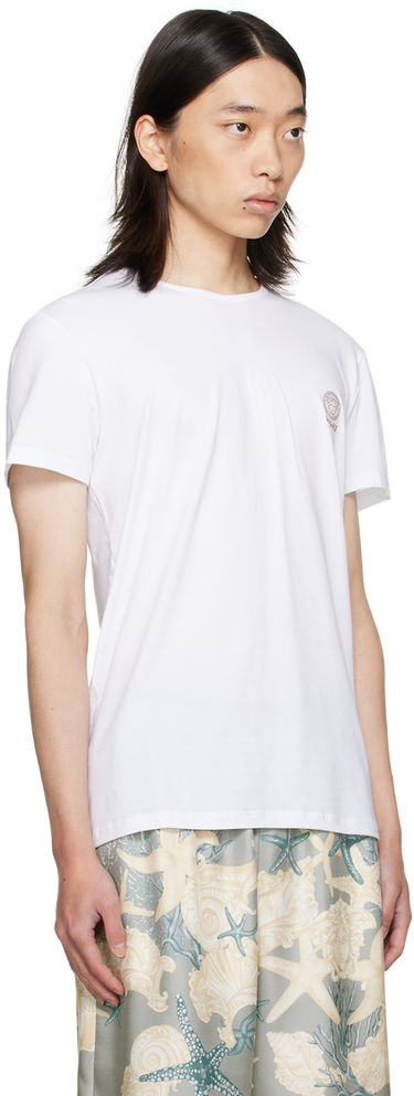 Majica kratkih rukava Versace Medusa T-Shirt Bijela | AU10193_1A10011, 1