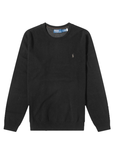 Dukserice Polo by Ralph Lauren Polo Ralph Lauren Lambswool Crew Knit Polo Crna | 710876714003