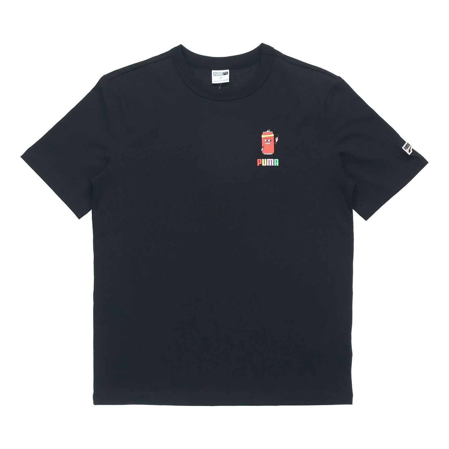 Majica kratkih rukava Puma Sports Alphabet Print T-Shirt Crna | 531335-51, 0