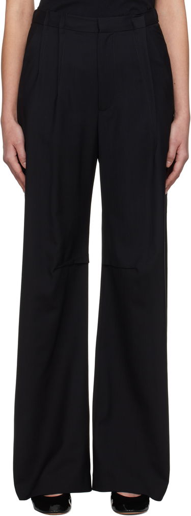 Hlače Maison Margiela MM6 Maison Margiela Tailoring Wool Trousers Crna | S52KA0517 M35080, 0
