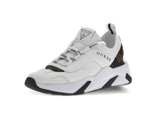 Tenisice i cipele GUESS Geniver 4G Peony Logo Running Shoes Bijela | FLPGE2FAL12