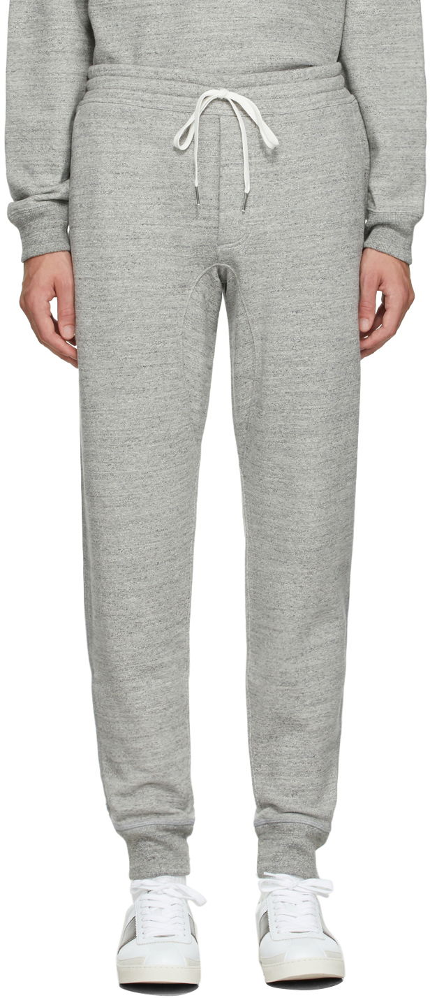 Trenirka Tom Ford TOM FORD Fleece Lounge Pants Siva | BY292-TFJ238