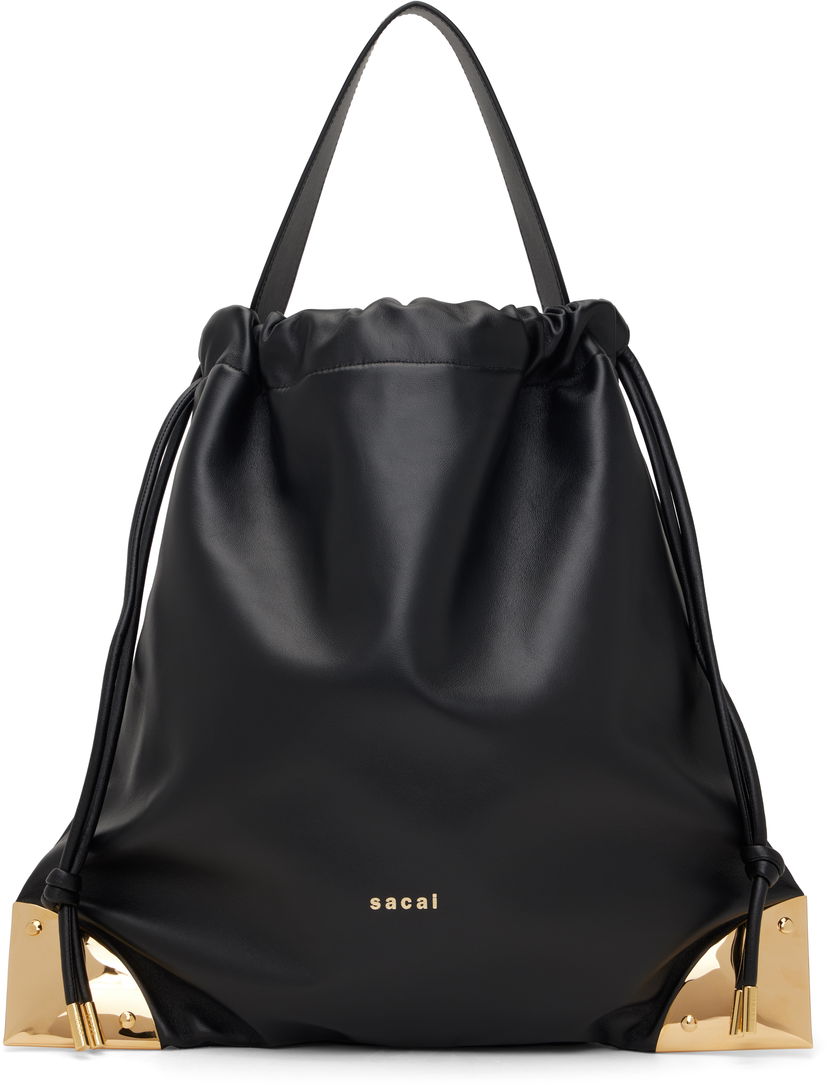 Ručna torbica sacai Drawstring Bag Crna | S127-01