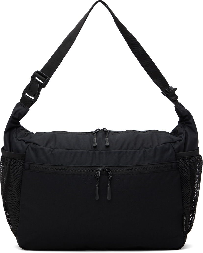 Torba za rame Snow Peak Snow Peak Everyday Use Middle Shoulder Bag Crna | AC-25SU403