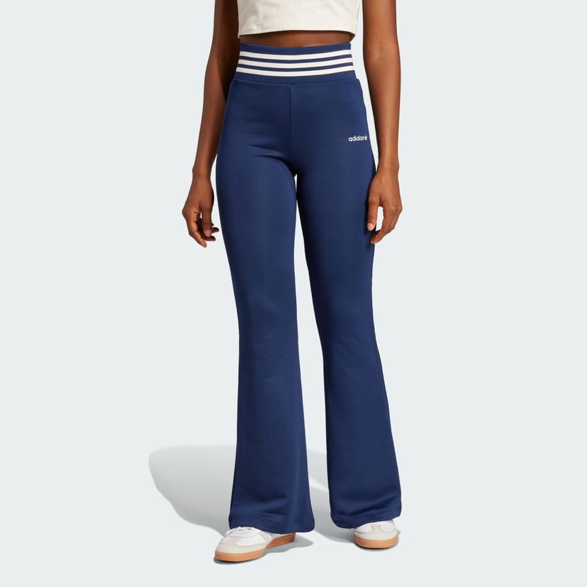 Trenirka adidas Performance Flared Pants Plava | JC7688
