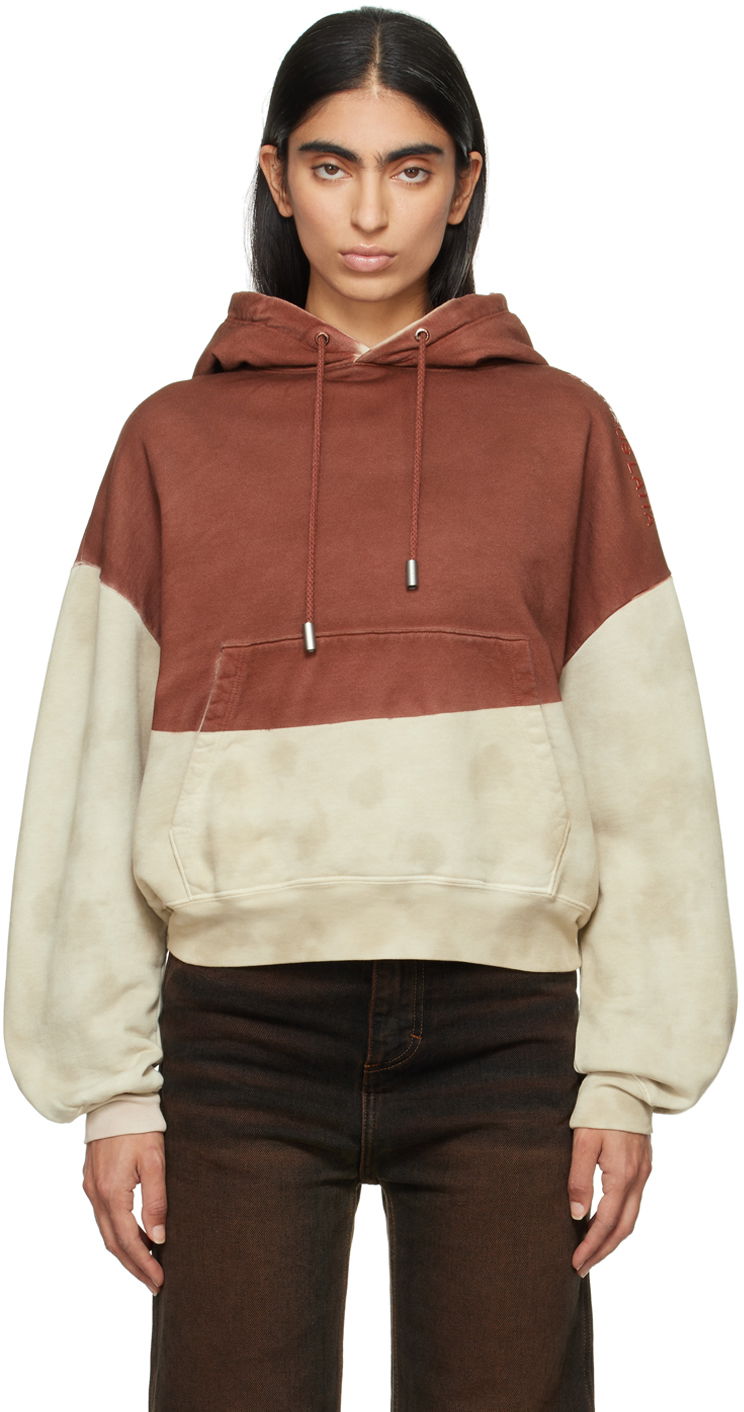 Dukserice Eckhaus Latta Boxy Hoodie Crvena | 251-EL-PF24-M -
