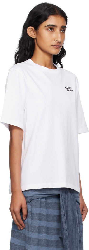 Majica kratkih rukava MAISON KITSUNÉ Maison Kitsuné Handwriting Comfort T-Shirt Bijela | PW00114KJ0119, 1