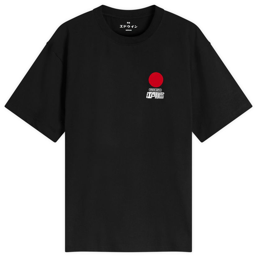 Majica kratkih rukava EDWIN Edwin Sun Graphic T-Shirt Crna | I035002-8900