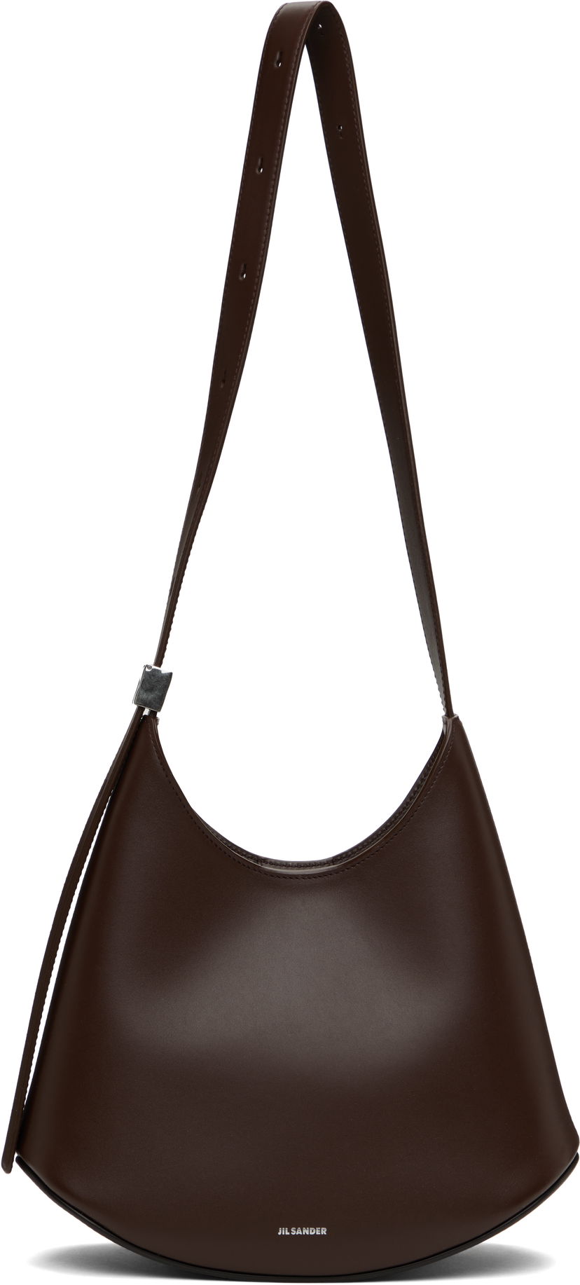 Torba za rame Jil Sander Jil Sander Eldorado Small Shoulder Bag Smeđa | J08ZH0062_P8354
