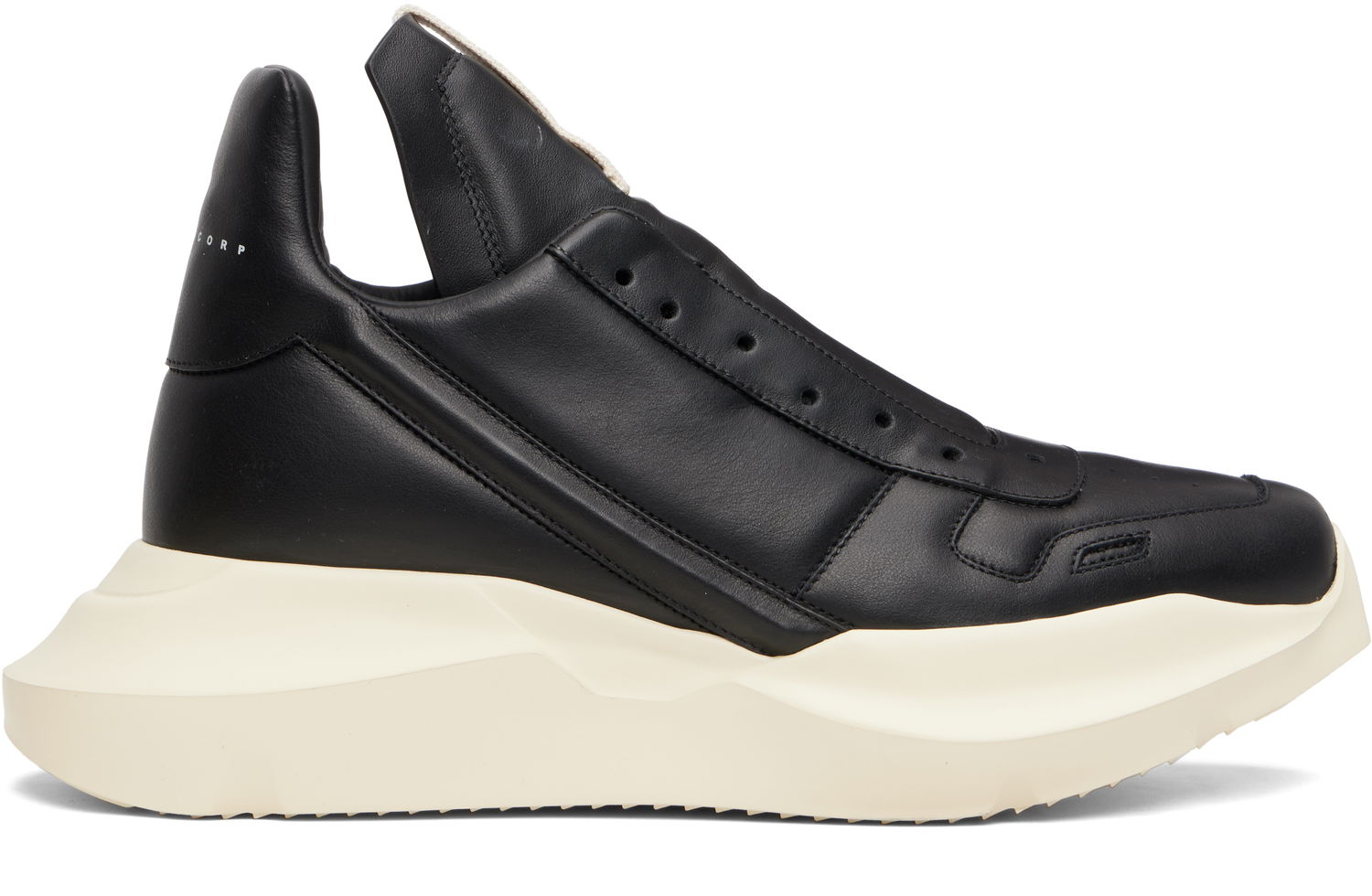 Tenisice i cipele Rick Owens Rick Owens Concordians Geth Runner Crna | RU02E1814 LCOEP7, 0