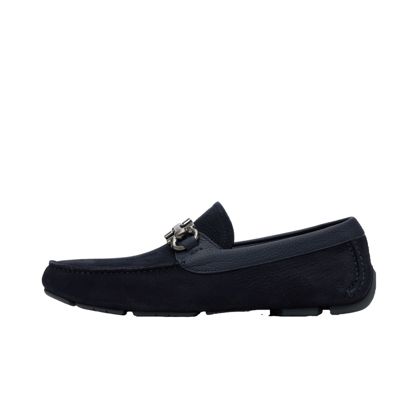 Tenisice i cipele FERRAGAMO Salvatore Ferragamo Gancini Ornament Driver Loafers Tamnoplava | 786963
