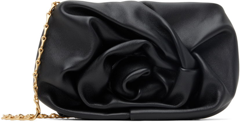 Torba za rame Burberry Rose Chain Shoulder Bag Crna | 8079187