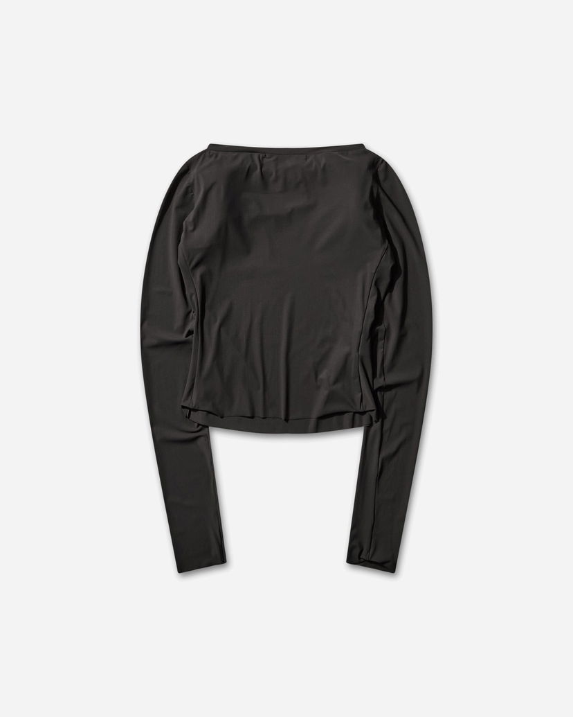 Košulja Ottolinger Sculpted Donut Longsleeve Top Crna | 10210730301 2