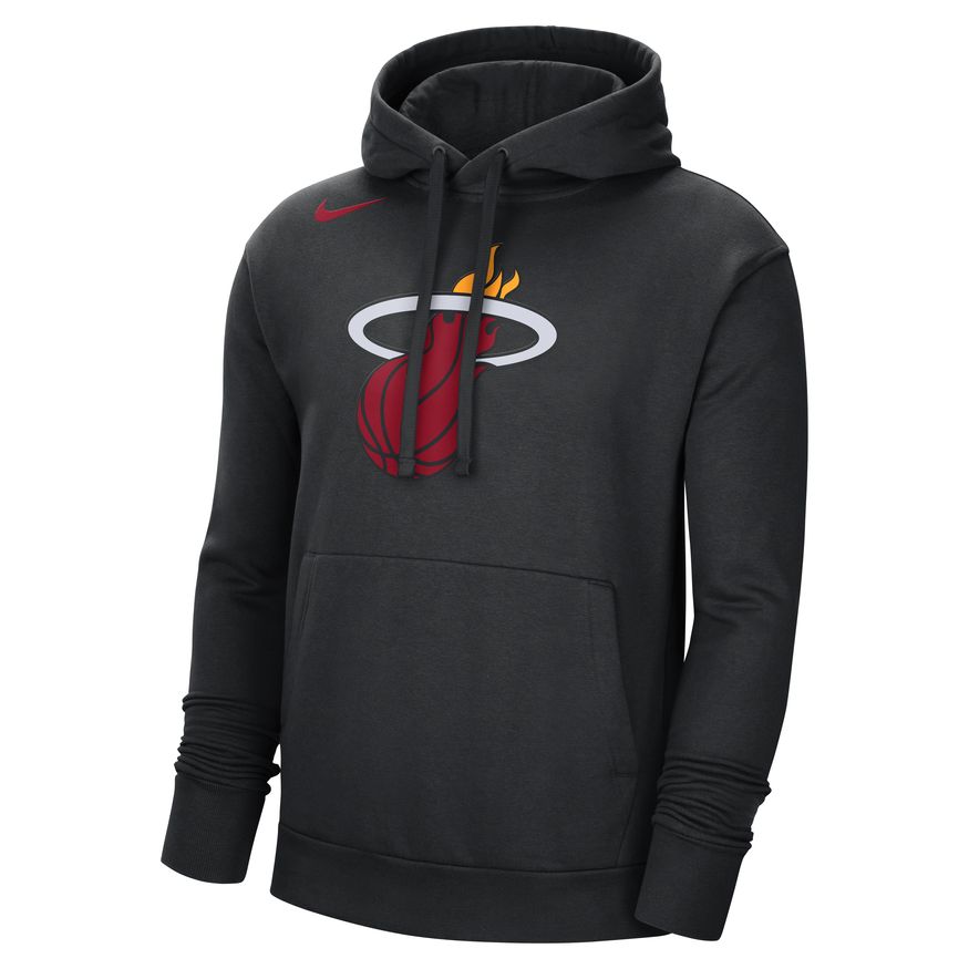 Dukserice Nike NBA Miami Heat Fleece Pullover Hoodie Crna | DN8635-010, 0
