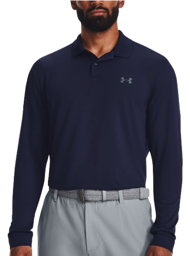 Polo majica Under Armour Performance 3.0 LS Polo Tamnoplava | 1379728-410