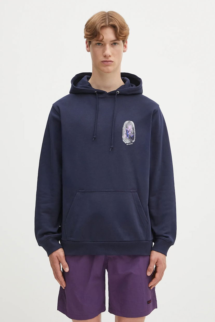 Dukserice GRAMICCI Gramicci Thumbprint Hoodie Tamnoplava | G5SU.J109