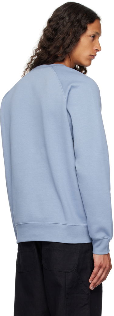 Dukserice Carhartt WIP Work In Progress Chase Crewneck Sweatshirt Plava | I033660, 2