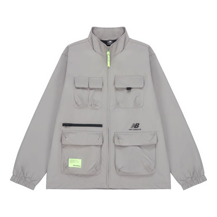 Vjetrovka New Balance Men's Casual Sports Jacket Siva | AMJ21368-MHD