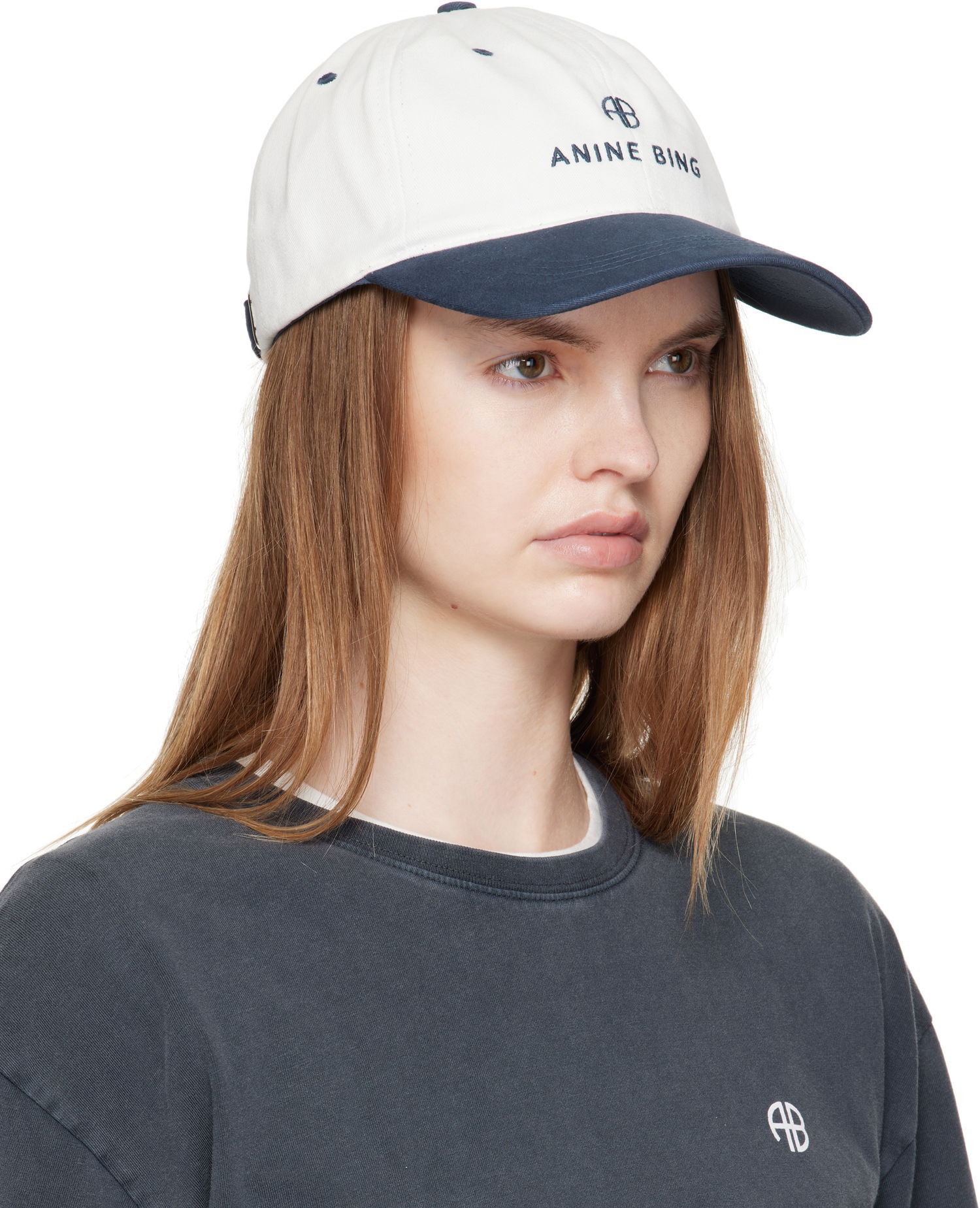 Kapa Anine Bing Anine Bing Jeremy Baseball Cap Bijela | A-12-9084-MTL6, 1