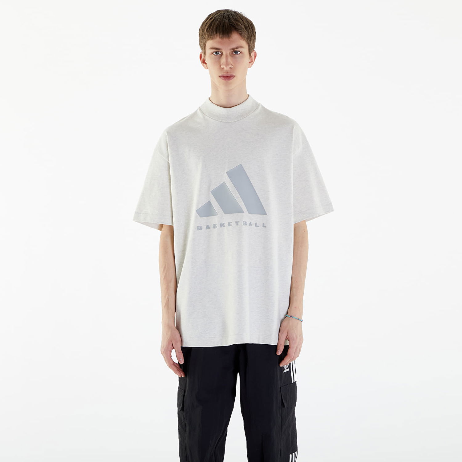 Majica kratkih rukava adidas Performance Basketball Tee UNISEX Bijela | IX1968, 0