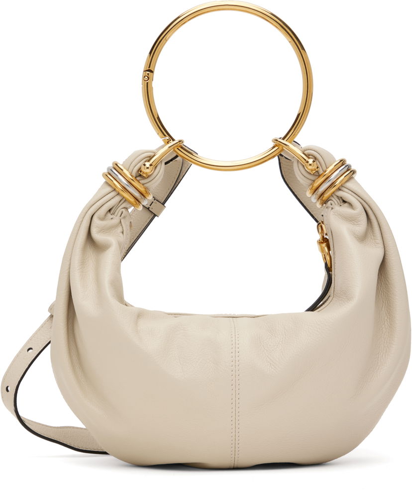 Torba za rame CHLOÉ Small Bracelet Bag Bež | CHC24AS611N72