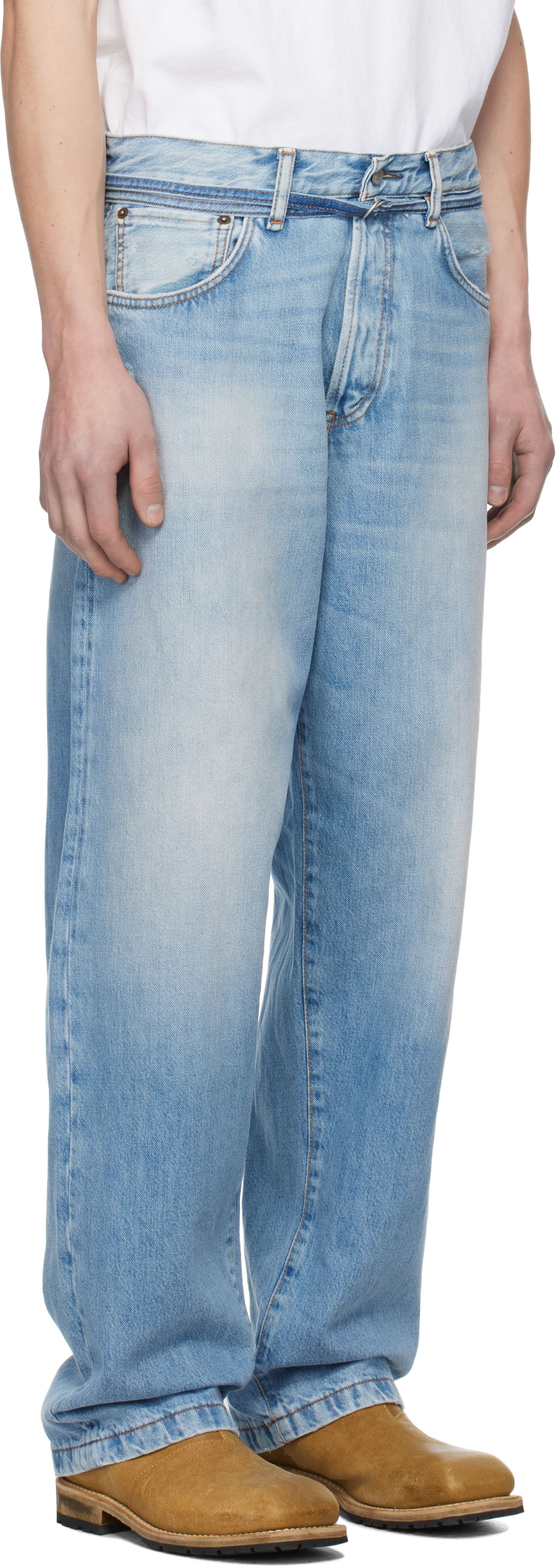 Jeans Acne Studios 1991 Toj Jeans Plava | C00039-, 1