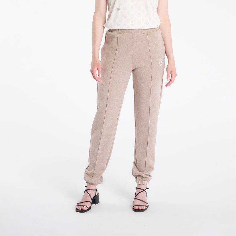 Trenirka GUESS GUESS Roberta Cuff Long Pants Bež | V5RB13KC3D2-H11G