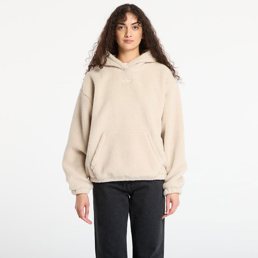 Dukserice adidas Originals Essentials Teddy Hoodie Bež | JW6061
