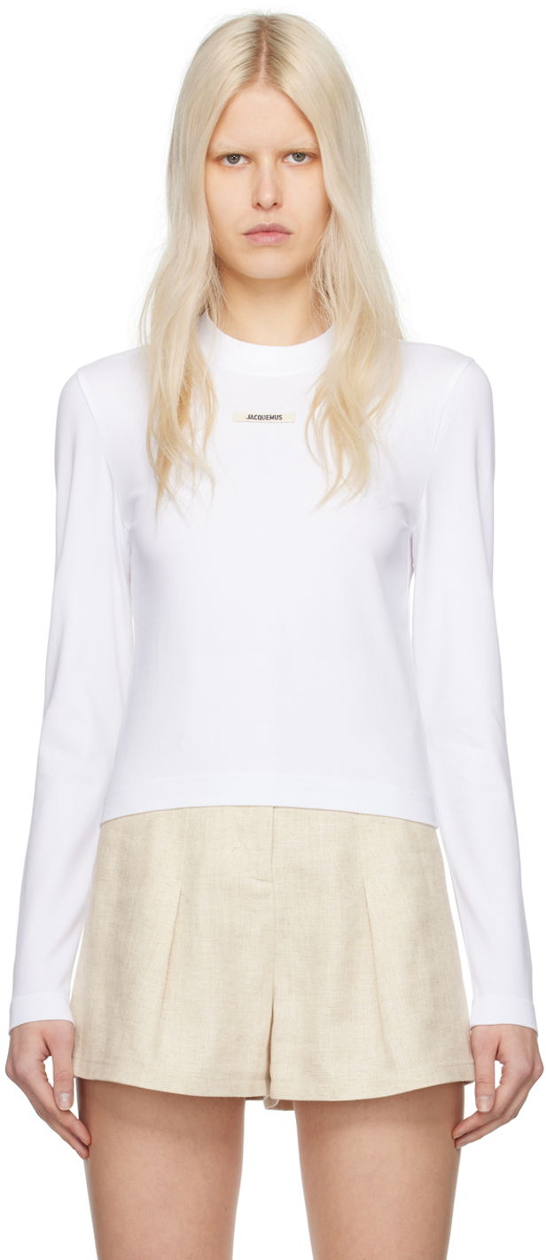 Majica kratkih rukava Jacquemus White Les Classiques 'Le Bijela | 24E241JS155-2031