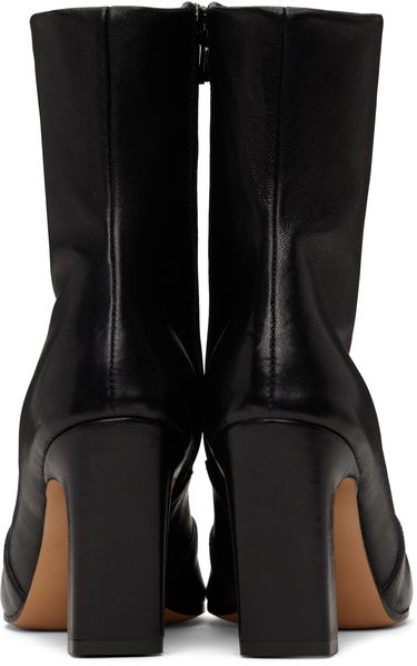 Tenisice i cipele Khaite Khaite Nevada Stretch High Heel Boots Crna | F1067-836, 1