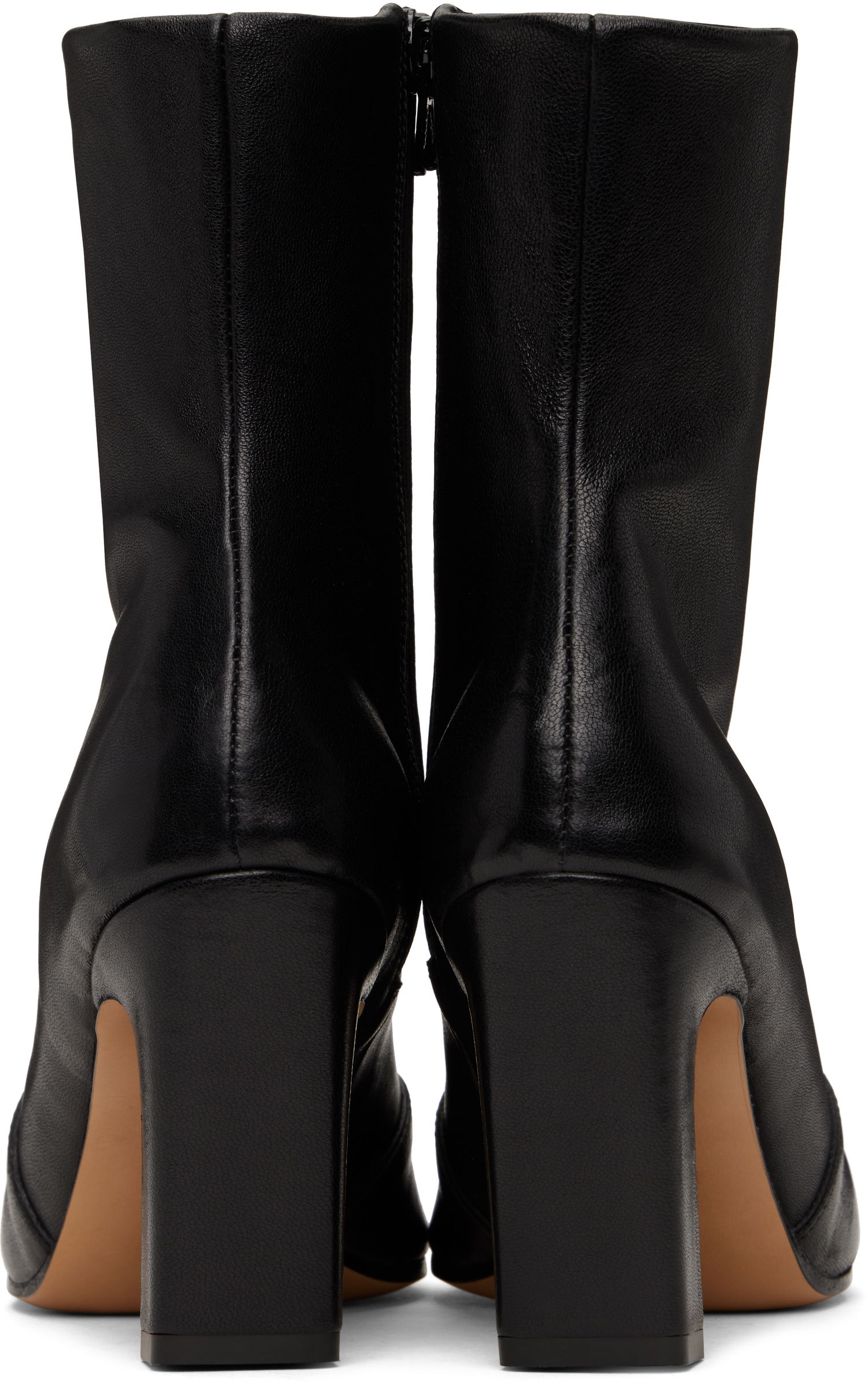 Tenisice i cipele Khaite Khaite Nevada Stretch High Heel Boots Crna | F1067-836, 1