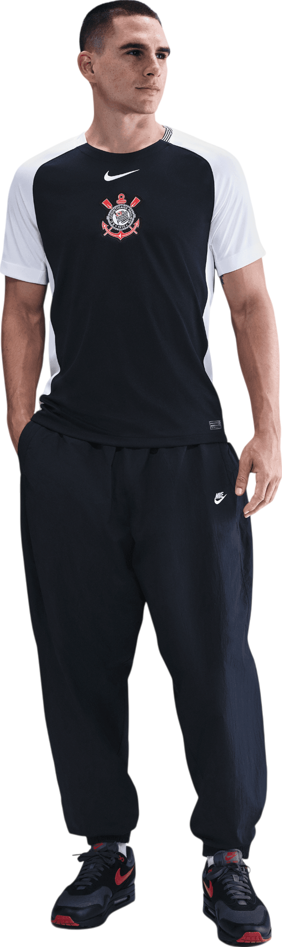 Dres Nike Nike SC Corinthians Away Stadium Jersey 2025/26 Crna | hj4608-010, 1