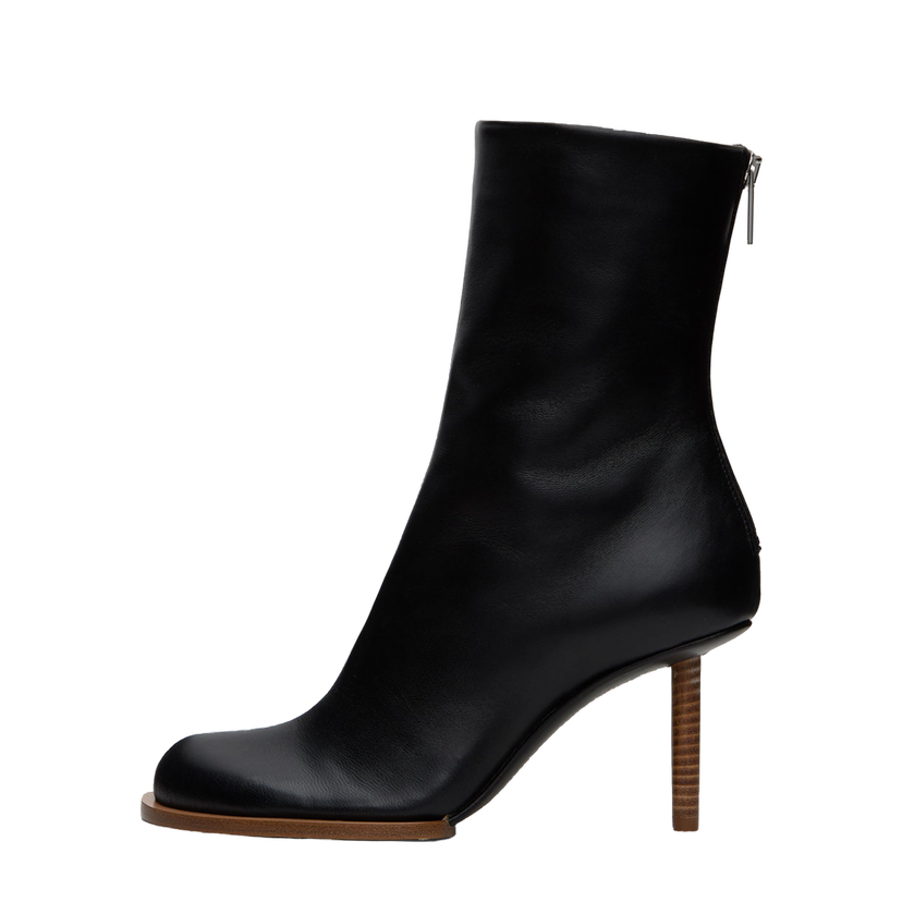 Tenisice i cipele Jacquemus Le Chouchou 'Les Bottines Rond Carré' Boots "Black" Crna | 23H233FO116-3073