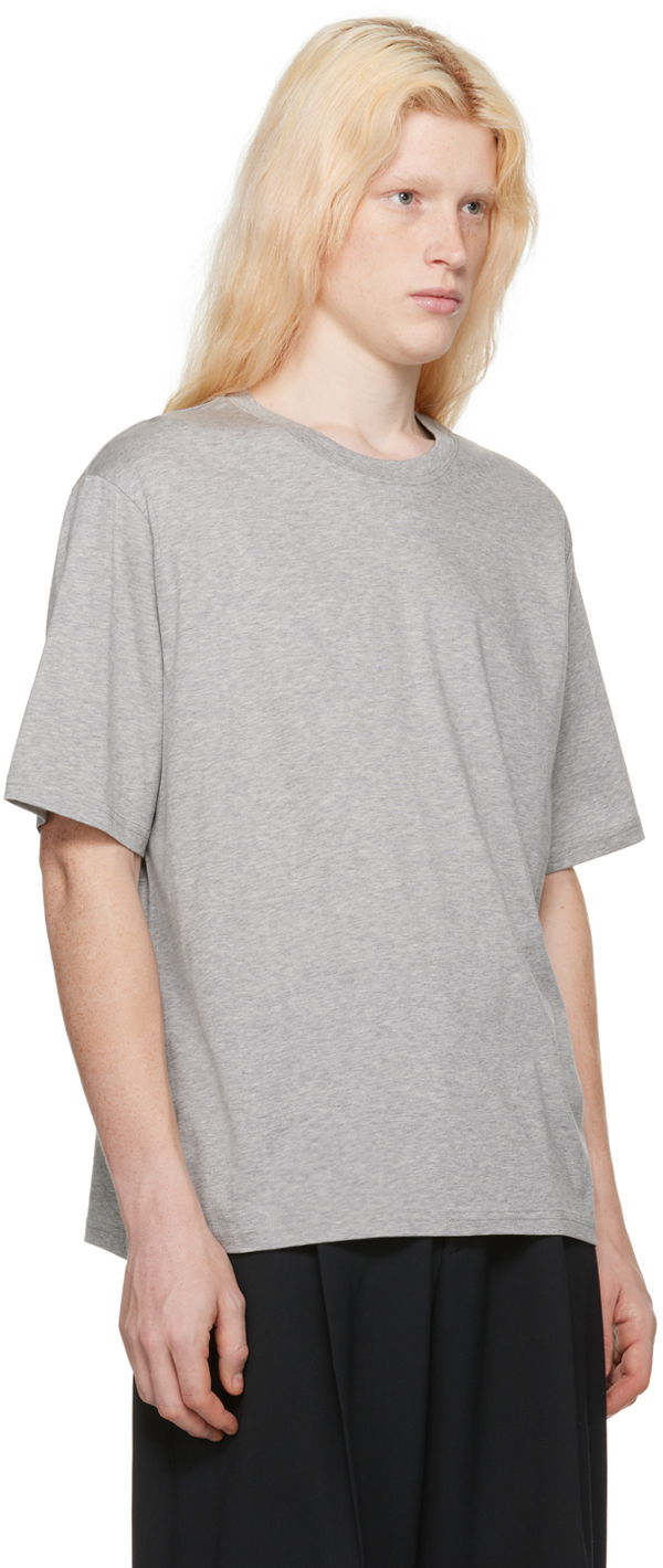 Majica kratkih rukava Studio Nicholson Studio Nicholson Bric T-Shirt Siva | BRIC SNM-911, 1