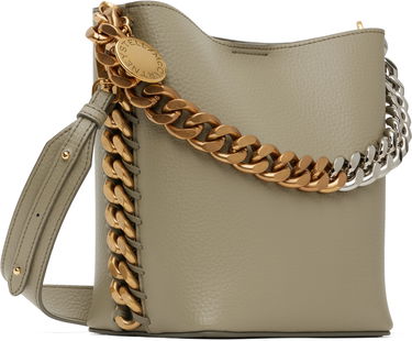 Ručna torbica Stella McCartney Alter Mat Grainy Chain Shoulder Bag Smeđa | 7B0033WP0316, 4