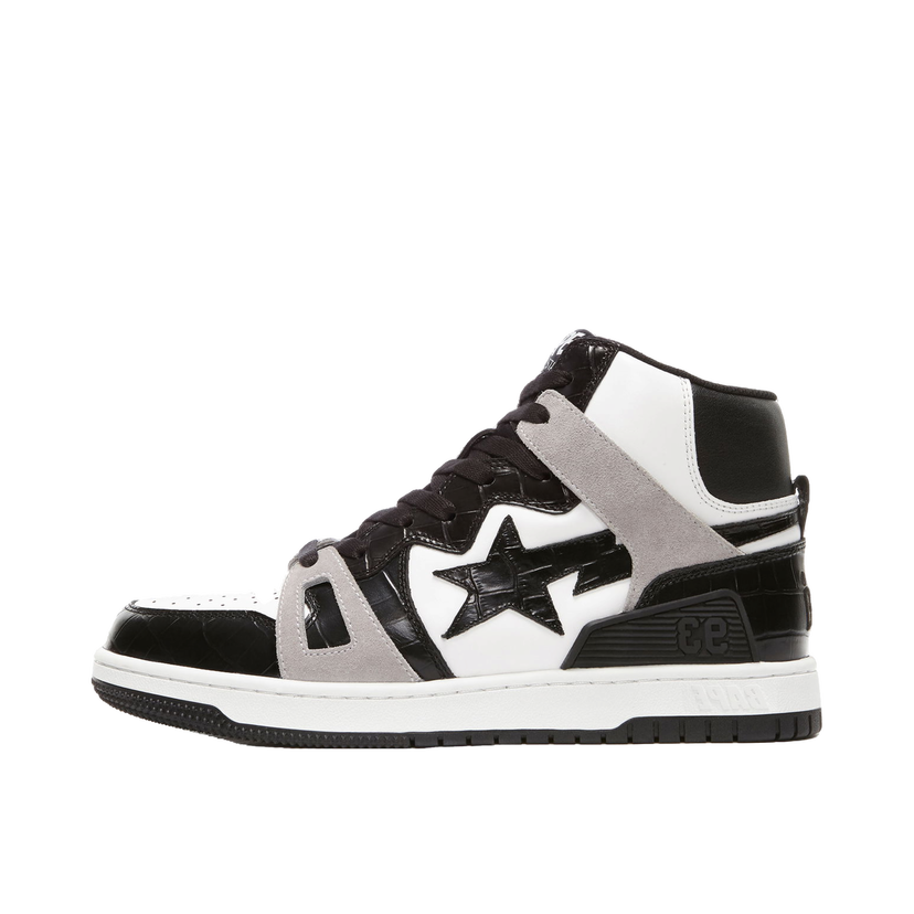 Tenisice i cipele BAPE Bape Sta 93 Hi "Black Light Grey" Crna | 001FWG701035X