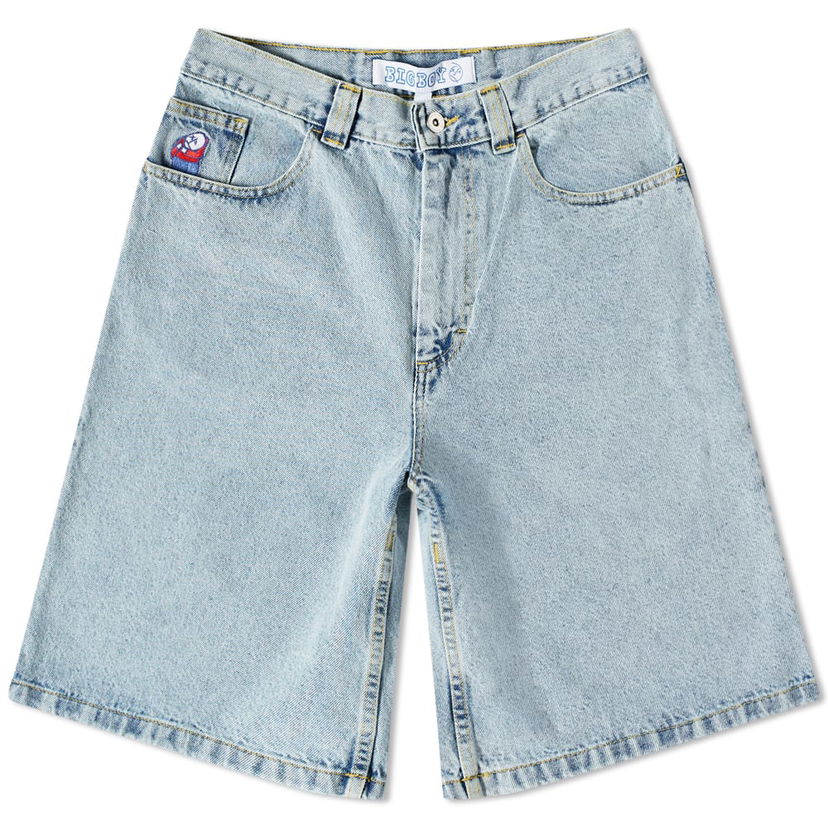 Kratke hlače Polar Skate Co. Polar Skate Co. Big Boy Denim Shorts Plava | PSC-CO-BIGBOYSHORT-LBLU