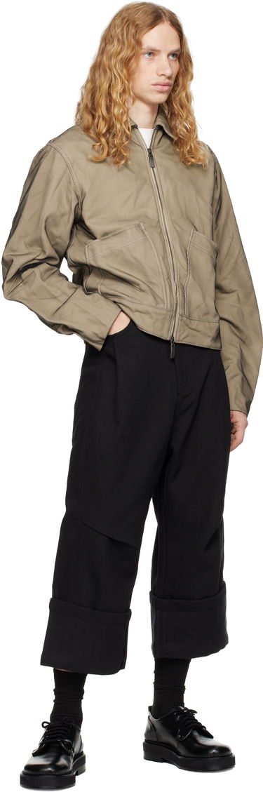 Hlače ADER ERROR Trousers With Cuffed Hems Crna | BN01FWBT0102BK, 3