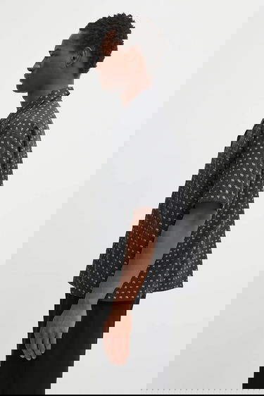 Košulja Neighborhood NEIGHBORHOOD Monogram Pattern Relaxed Hawaiian Shirt Crna | 251TSNH.SHM11, 1