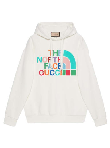Dukserice Gucci x The North Face Cotton Sweatshirt Bijela | 615061 XJDYS 9095