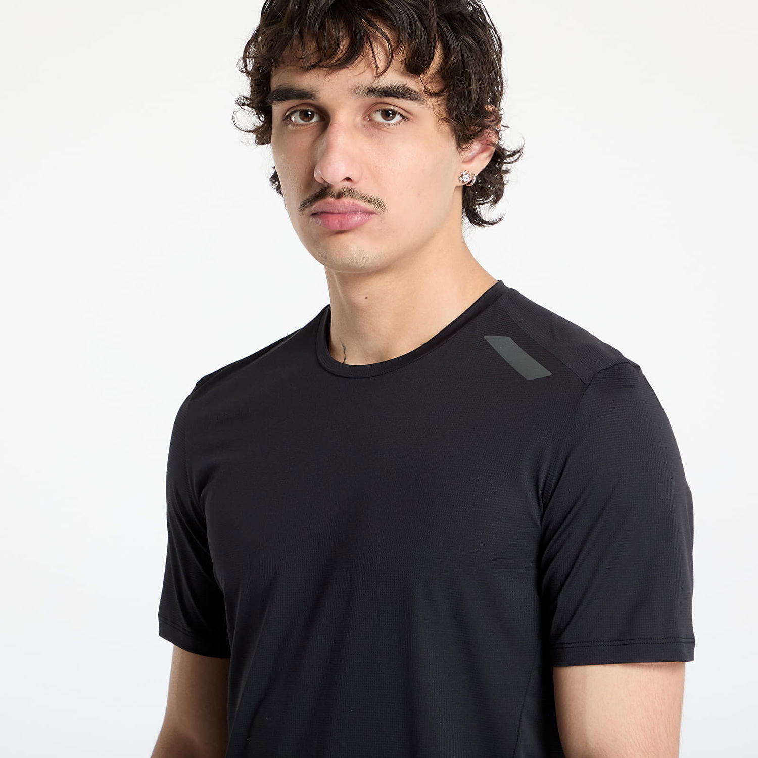 Majica kratkih rukava Soar Running SOAR Running Tech Tee Crna | SS25-ST2M-BLK, 1