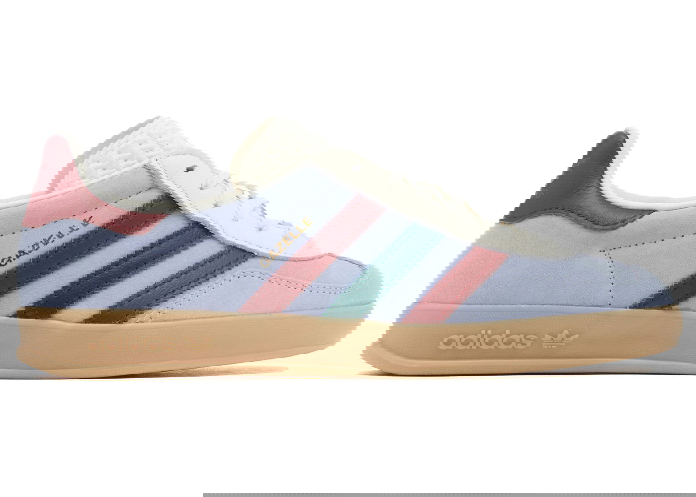 Tenisice i cipele adidas Originals Gazelle Indoor Blue Dawn Collegiate Burgundy Siva | IG4994, 0