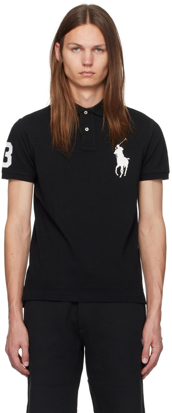 Polo majica Polo by Ralph Lauren Polo Ralph Lauren Black Big Pony Polo Crna | 710688969001