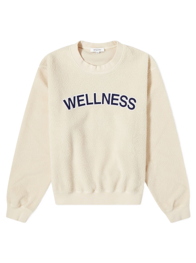 Dukserice Sporty & Rich Wellness Sherpa Sweatshirt Bež | CR666CR