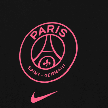 Majica kratkih rukava Nike Paris Saint-Germain FC Crest T-Shirt Crna | a33048-010, 2