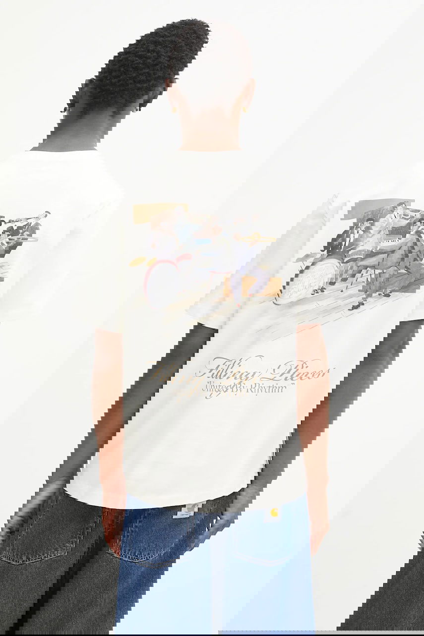 Majica kratkih rukava Filling Pieces Filling Pieces Band Graphic T-Shirt Bijela | 422520500238, 0