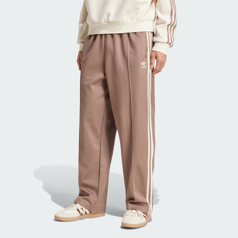 Hlače adidas Performance Baggy Fit Track Pants Smeđa | JP1067