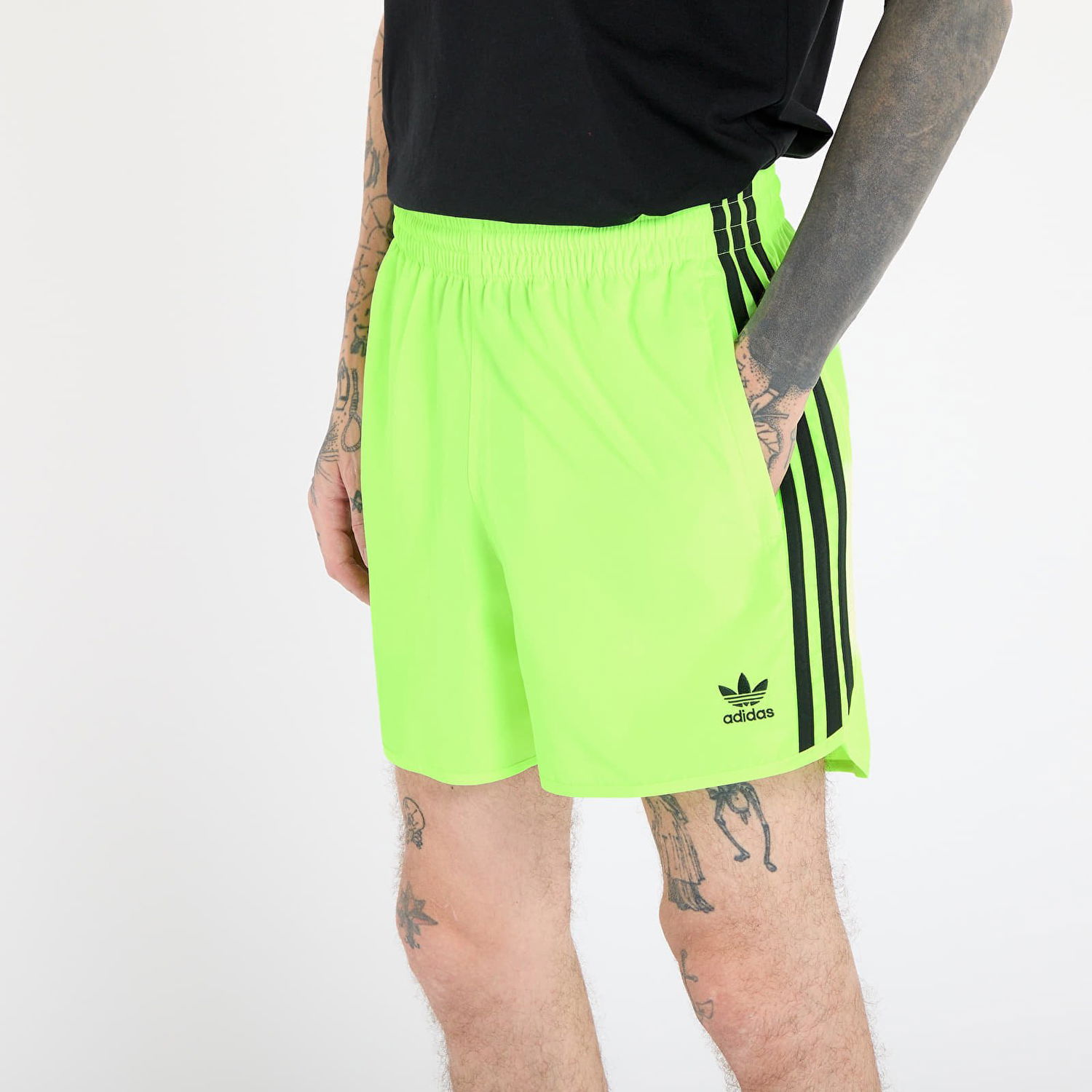 Kratke hlače adidas Originals Adicolor Classics Sprinter Shorts Zelena | JY1269, 1