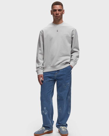 Dukserice Carhartt WIP Duster Script Sweat Siva | I033065-29J.GD, 1