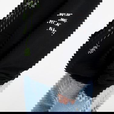 Dukserice Footshop Black Spiritual Gangster Print Hoodie Crna | FTSHP_390, 7